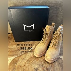 Marc Fisher Mllucien Light Natural SIZES 6W, 6.5W, 7.5W US (BRAND NEW)